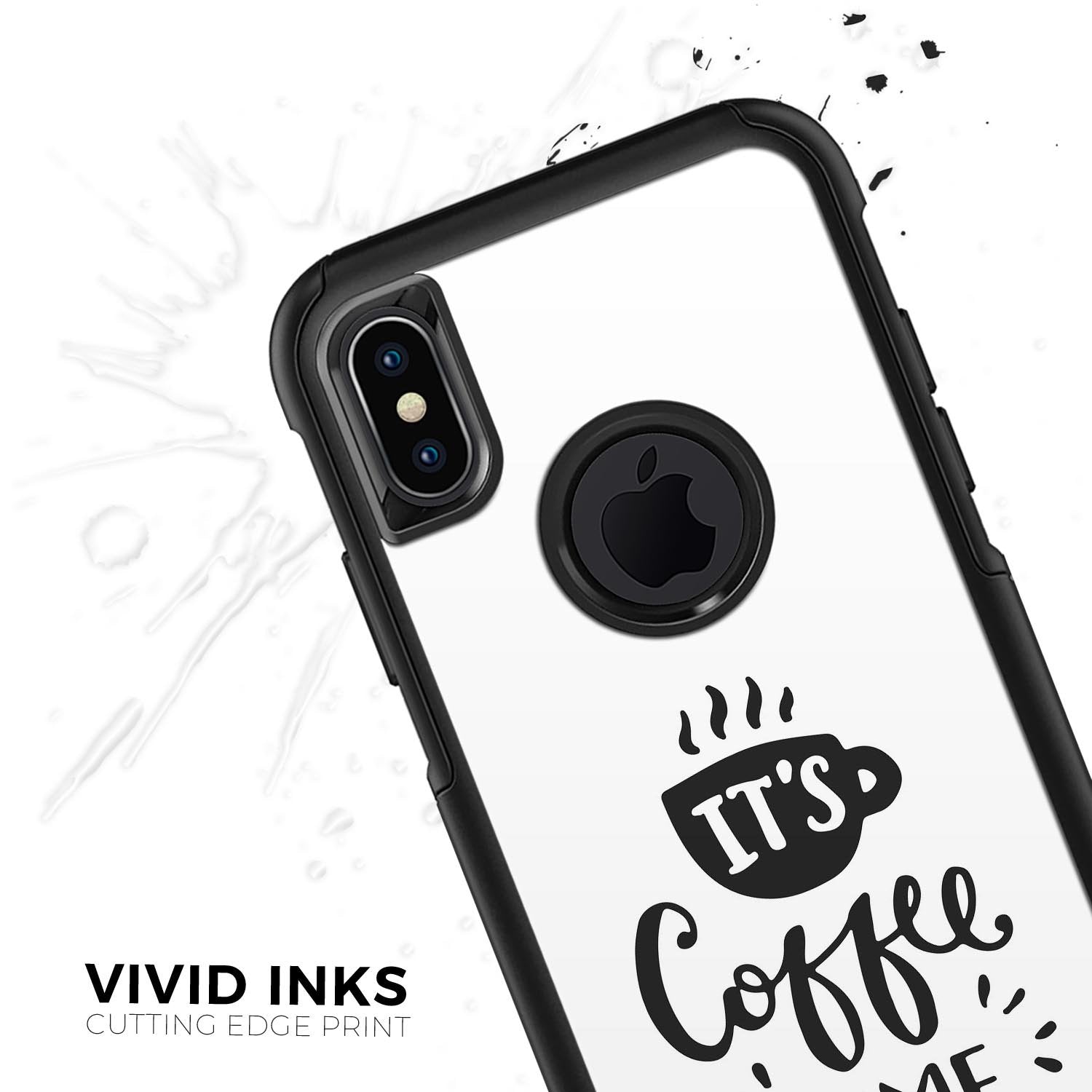 Its Coffee Time - Skin Kit for the iPhone OtterBox Cases