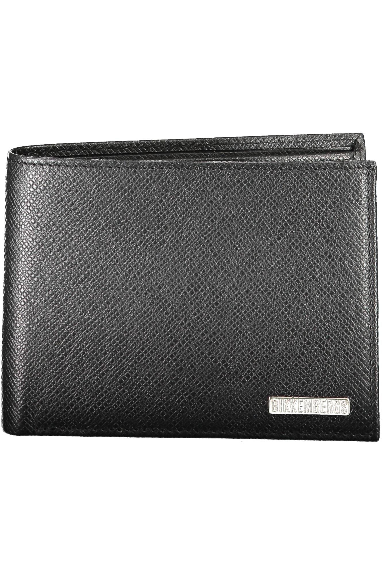 Bikkembergs Black Leather Wallet