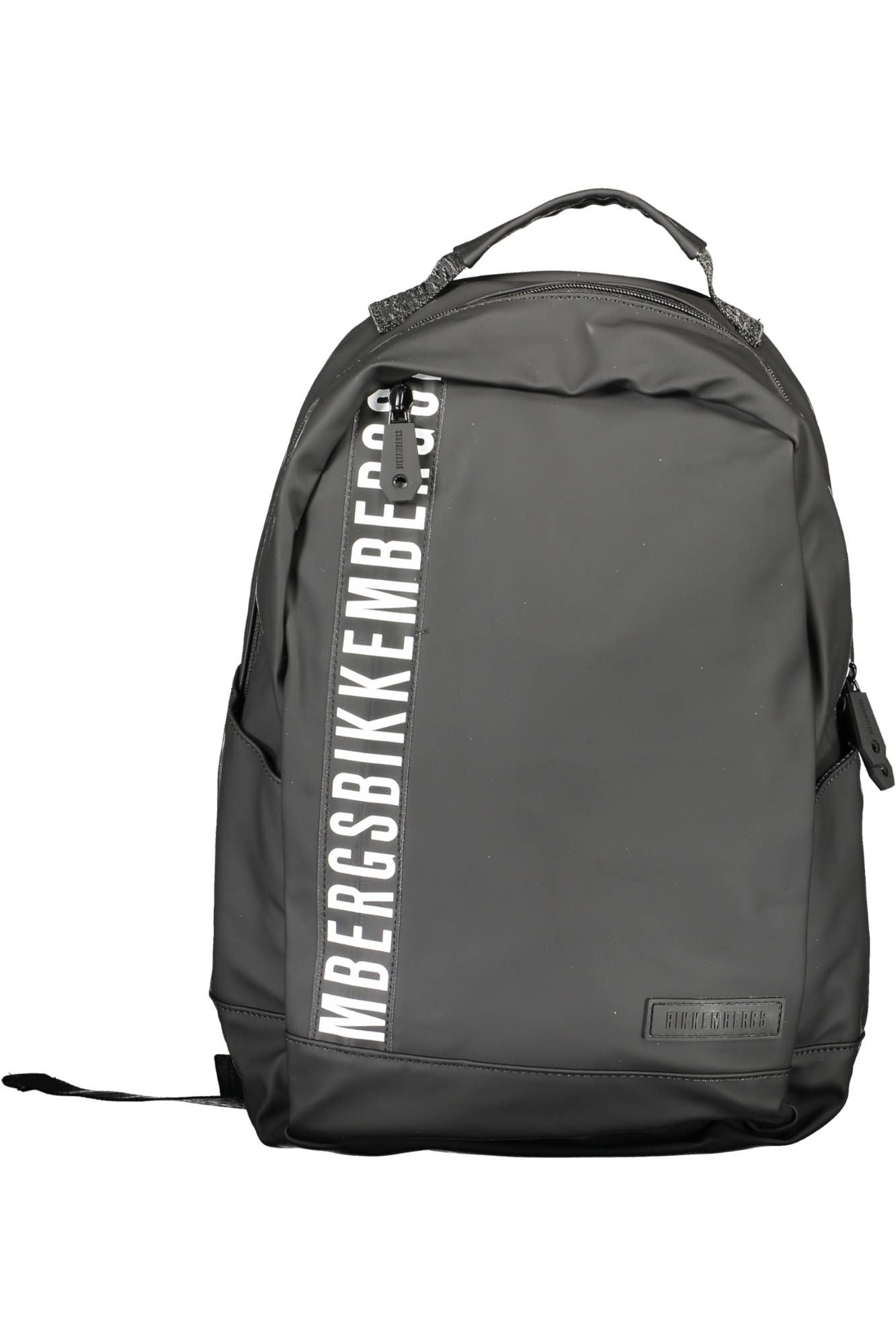 Bikkembergs Black Polyurethane Backpack