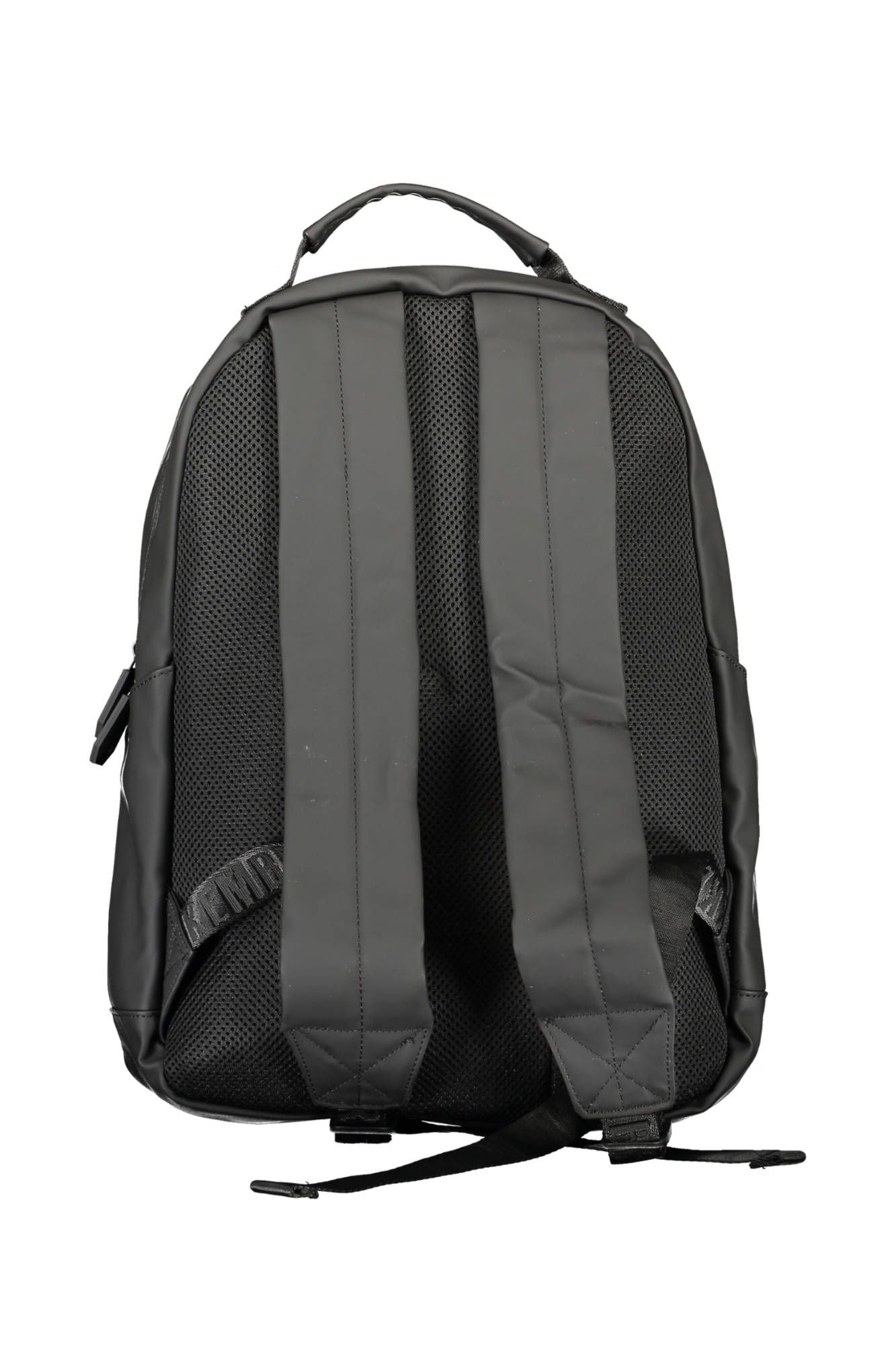 Bikkembergs Black Polyurethane Backpack