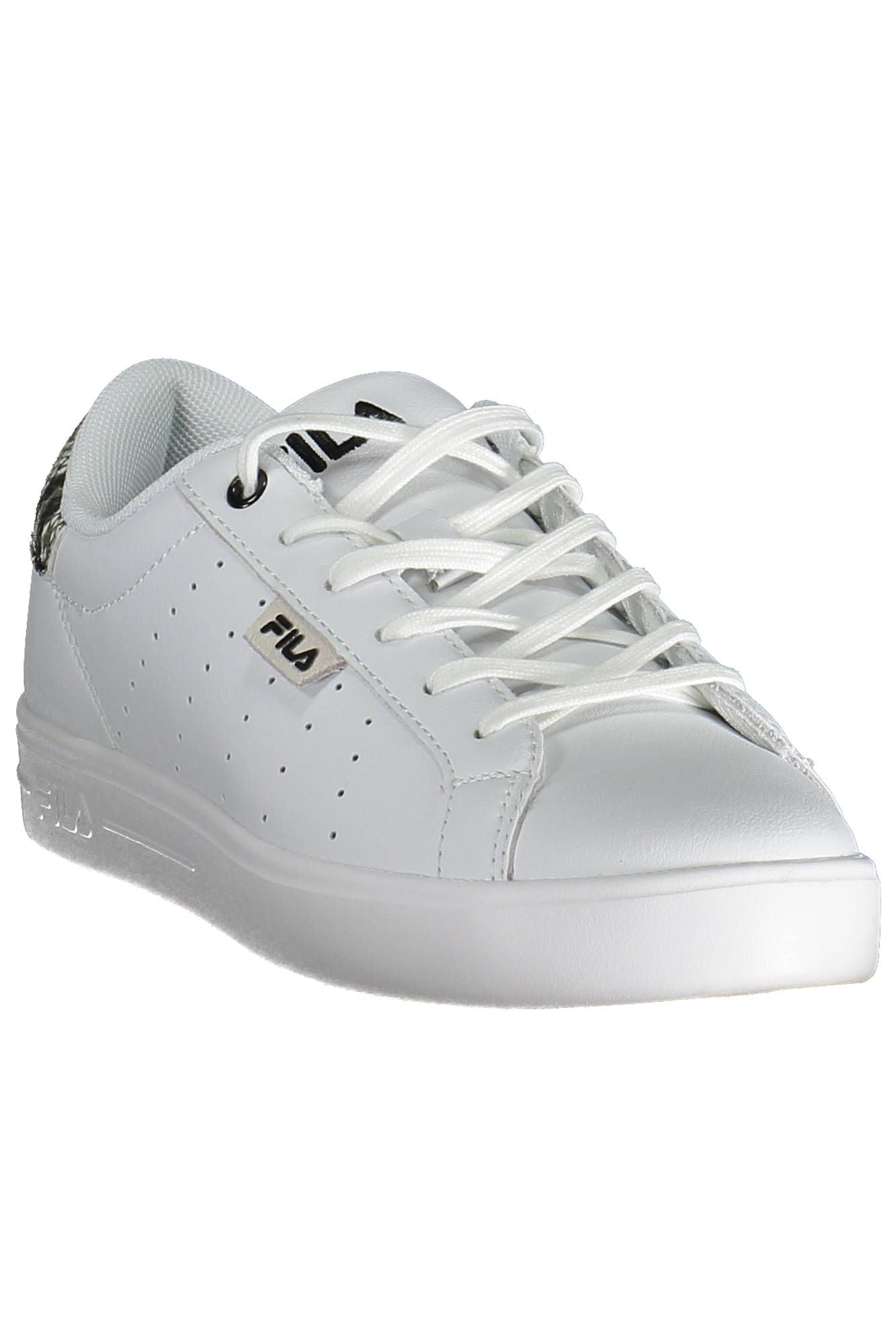 Fila White Polyester Sneaker