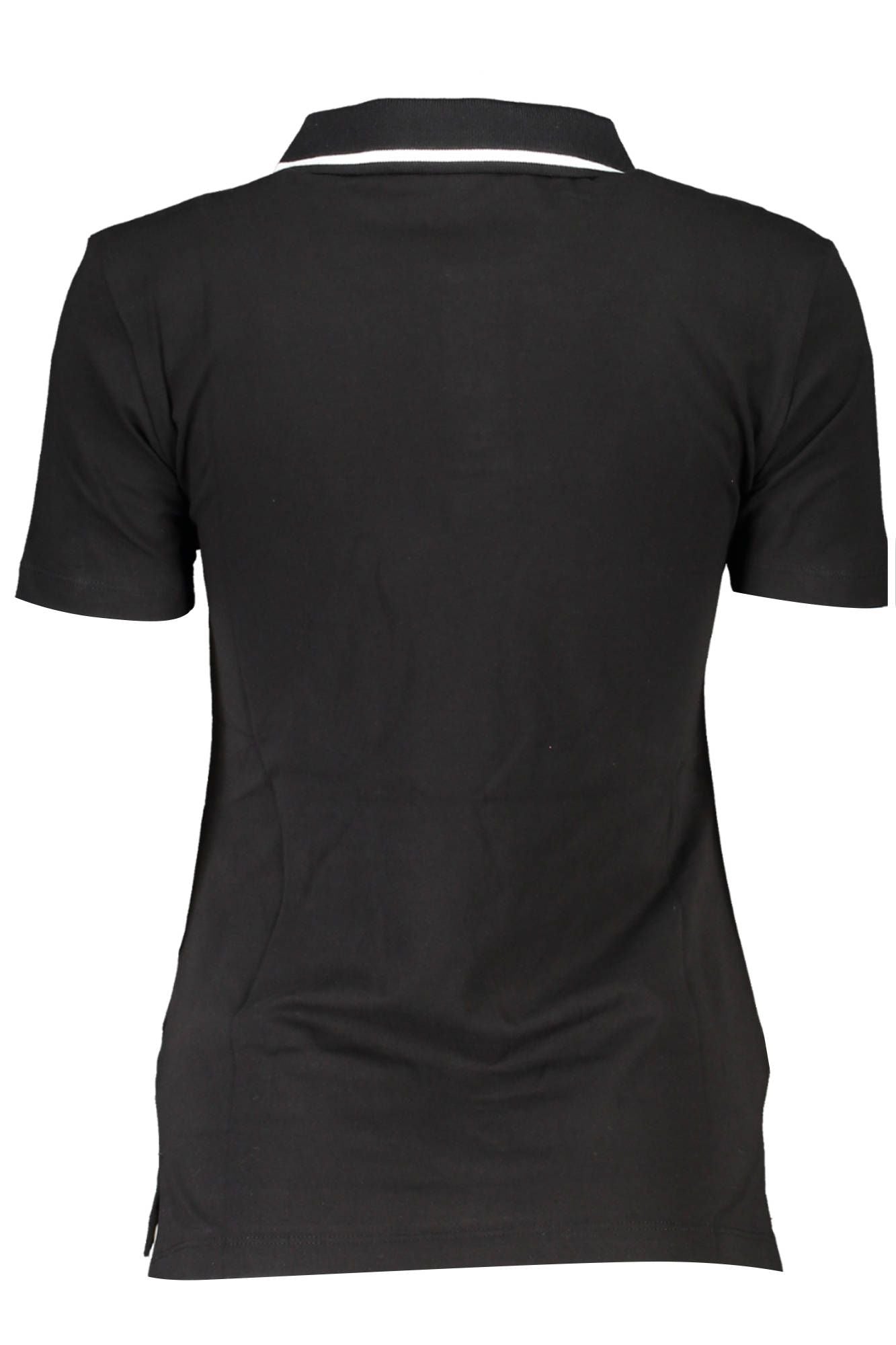 Fila Black Cotton Polo Shirt