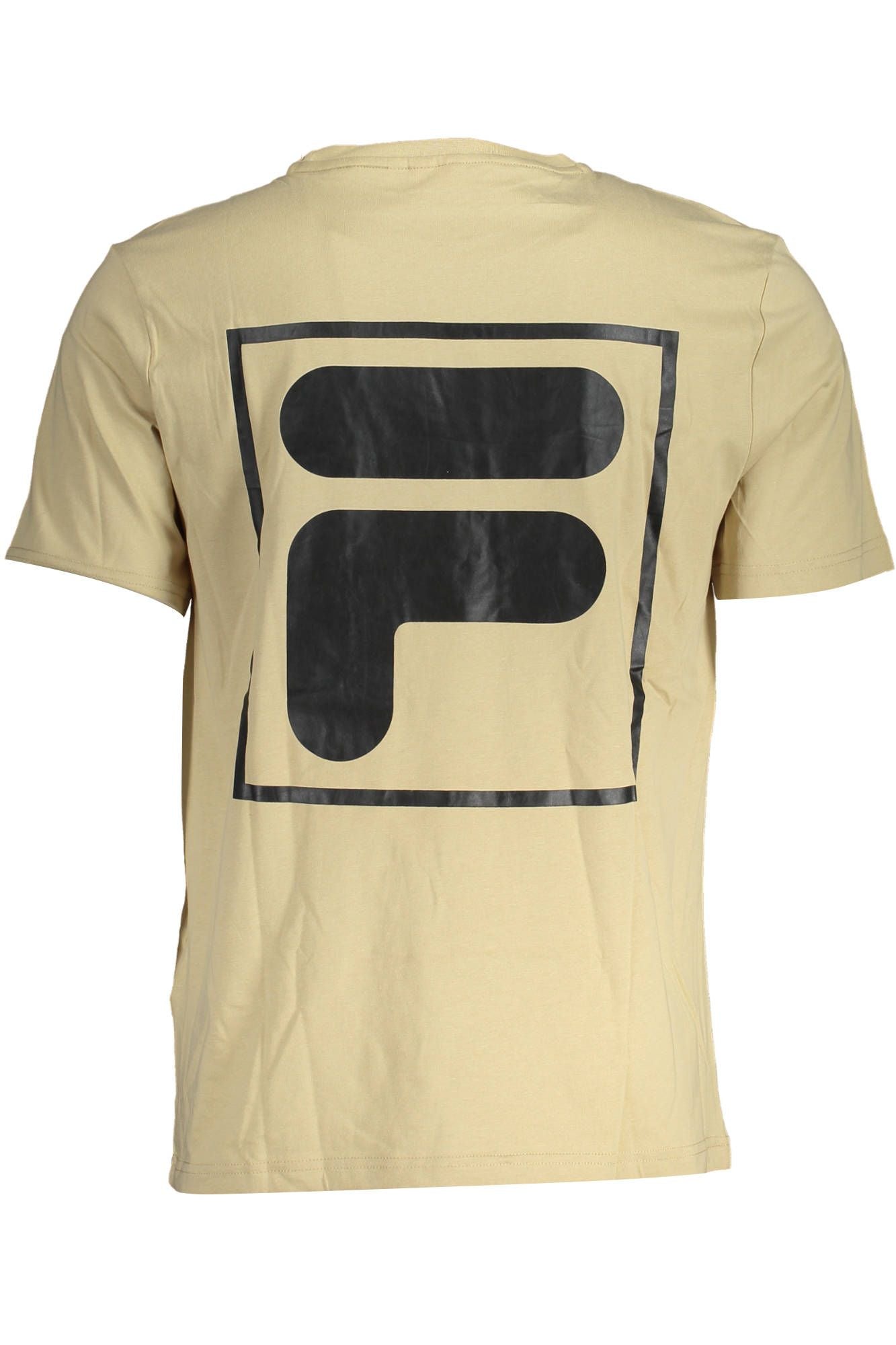 Fila Beige Cotton T-Shirt