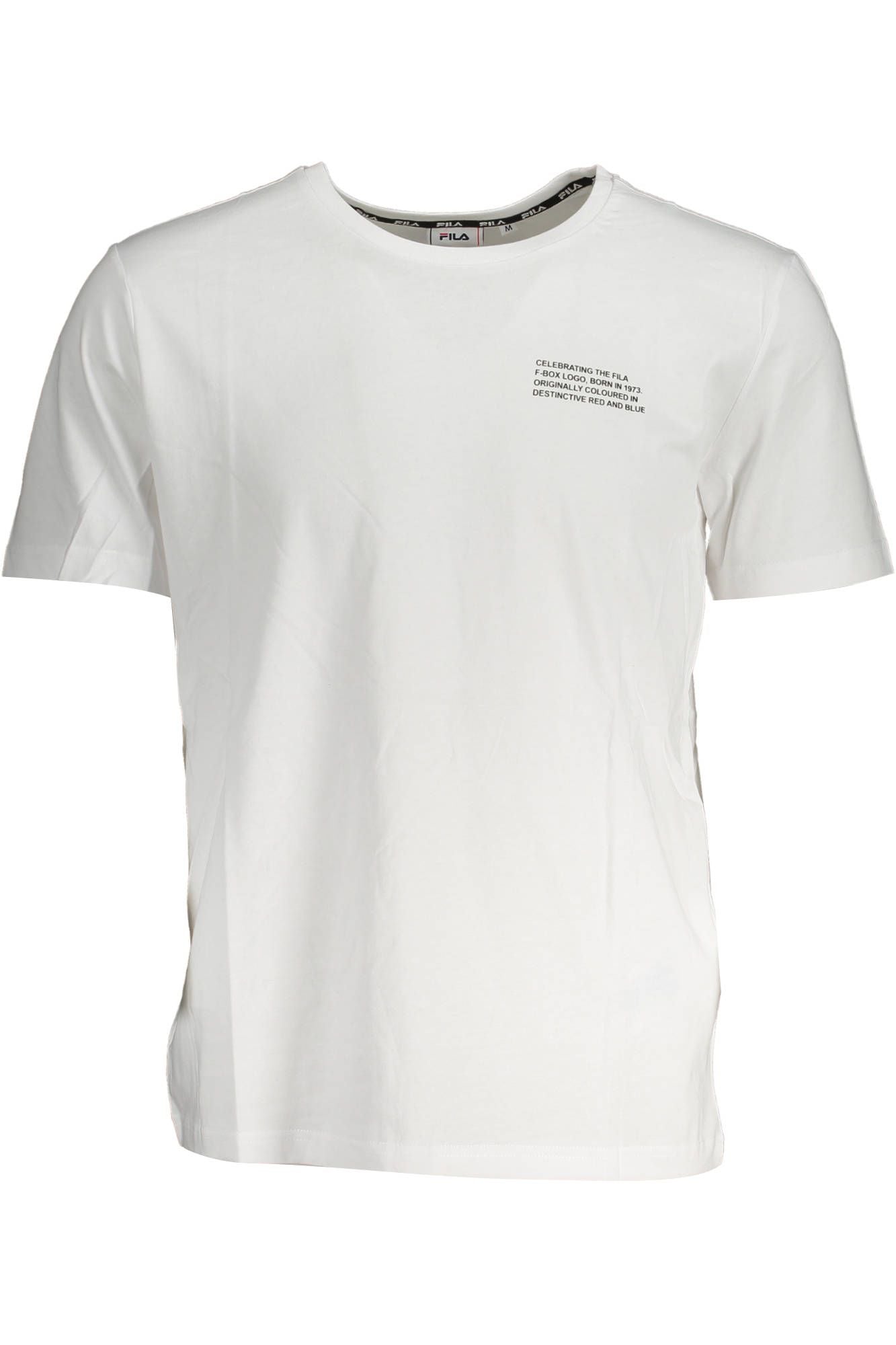 Fila White Cotton T-Shirt
