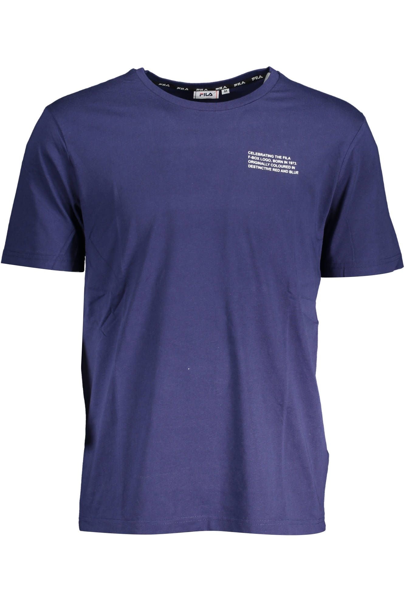 Fila Blue Cotton T-Shirt